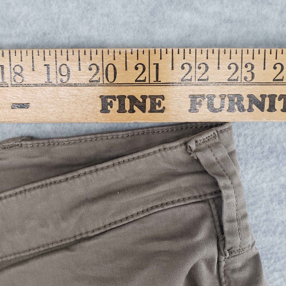Mavi Ethan Shorts Mens 46 Brown Solid Modern Cotton Stretch Twill Chino Casual - Picture 4 of 6